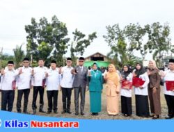 Bupati Empat Lawang Pimpin Langsung Upacara HAB ke 80 di Kantor Kemenag Empat Lawan