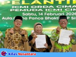 Adhitya Yudisthira Hadiri Pelantikan ICMI ORDA dan Pemuda ICMI CIMAHI