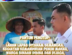 Lapas Kelas IIB Pasir Pengaraian Terus Berkomitmen Menjadikan Setiap Potensi Lahan yang Ada