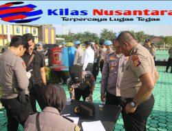 Polres Rohul Serius Berantas Narkoba, Ratusan Personel Jalani Tes Urine