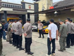 Perangi Polusi Suara: Kapolsek Bojongsoang Pimpin Penertiban Knalpot Brong di Jalan Raya Cikoneng, 5 Unit Diamankan