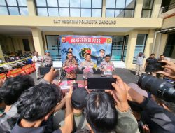 22 Kasus Diungkap, 72 Kendaraan Diamankan! Satreskrim Polresta Bandung Sikat Curat, Curas dan Curanmor Awal Februari 2026