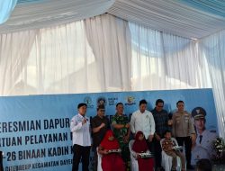 Kapolsek dan Forkopimcam Hadiri Syukuran Pembukaan Dapur MBG SPPG Citeureup Dayeuhkolot Dukung Program Makan Bergizi Gratis