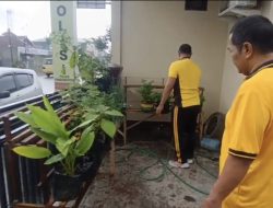 Polsek Pameungpeuk Laksanakan Kegiatan Kurve, Ciptakan Lingkungan Kerja Bersih dan Nyaman