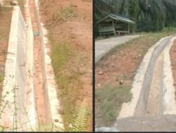 Pembangunan SPAL Dan TPT Desa Harapan Mulya Anggaran DD Tahu 2025 Jadi Sorotan Publik Diduga Dijadikan Ajang Mencari Keuntungan,