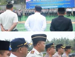 Dukung Ops Keselamatan Lancang Kuning 2026, Kepala Lapas Pasir Pengaraian Hadiri Apel Pasukan