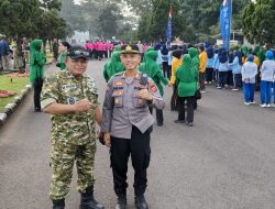Kapolsek Margahayu Hadiri dan Laksanakan Olahraga Bersama Dharma Pertiwi dan Bhayangkari, Pererat Sinergitas Jelang Ramadhan