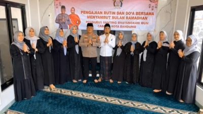 Pengurus Ranting Bhayangkari Polsek Ibun, Pengajian Rutin dan Do’a Bersama Menyambut Bulan Suci Ramadan 1447 Hijriah