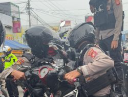 Jelang Ramadhan 1447 H, Polresta Bandung Gelar Patroli Besar-Besaran, 13 Knalpot Brong dan 1 Pelaku Premanisme Diamankan