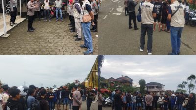 Kapolsek Ibun IPTU Deny Fourtjahjanto : Pimpin Langsung Operasi Penertiban dan Menindak Kendaraan R2 Menggunakan Kenalpot Brong