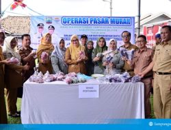 Jaga Harga Tetap Stabil Saat Ramadan, Pemkab Lampung Selatan Gelar Operasi Pasar Murah