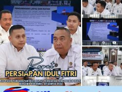 Lapas Pasir Pengaraian Ikuti Rapat Persiapan Pengamanan Idulfitri Bersama Kakanwil Ditjenpas Riau