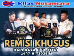 815 Warga Binaan Lapas Pasir Pengaraian Terima Remisi Idul Fitri, Diserahkan Usai Shalat Id
