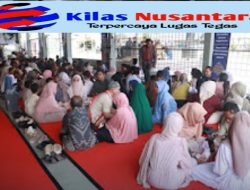 Lapas Pasir Pengaraian Dipadati Kunjungan Keluarga Warga Binaan, Pada Hari Pertama Idul Fitri 1447 H