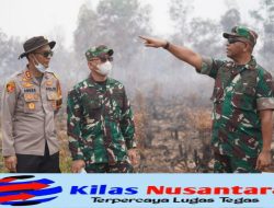 Danrem 031/WB, Brigjen TNI Dr Agustatius Sitepu, Pimpin Langsung Penanganan Karhutla di Kota Dumai