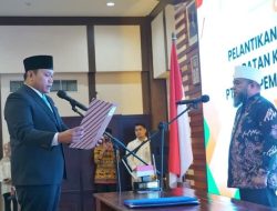 Perkuat Tata Kelola Gubernur Helmi Hasan Lantik Andaru Pranata Sebagai Komisaris Bank Bengkulu,