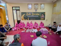 Pererat Tali Silaturahmi, Keluarga Besar Polsek Bojongsoang Gelar Buka Bersama dan Kultum di Mapolsek