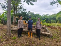 Saat Laksanakan Sambang : Aipda Nofa Kurnia bersama Kamit Binmas Polsek Cimenyan Selalu Titipkan Pesan Kamtibmas Kepada Warga Masyarakat Binaan
