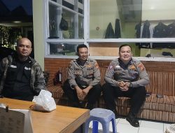 Patroli KRYD Malam Polsek Margahayu Sambangi Warga dan Satpam Perumahan, Cegah C3 dan Jaga Kondusifitas Wilayah