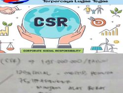 Transparan Dana CSR PT SAI untuk Desa Teluk Aur Rp:10 Jt Perbulan,  Memastikan Penggunaan Dana Tepat Sasaran