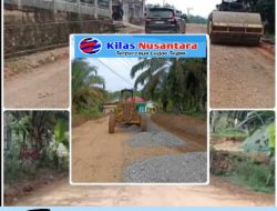 PUPR Rohul Kebut Pengerasan Jalan Desa, Sambut Hari Raya Idulfitri 1447 H