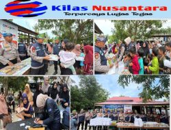 Sentuh Masyarakat Pesisir Sungai Siak, Ditpolairud dan Biddokkes Polda Riau Melaksanakan Kegiatan “Jalur” (Jelajah Riau Untuk Rakyat)