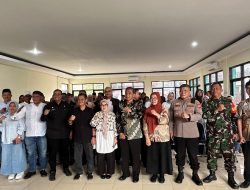 Kapolsek Ibun Hadiri Pisah Sambut Camat Ibun di Aula Kantor Kecamatan