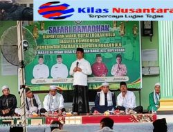 Kunjungan Kerja PLH Bupati Rokan Hulu ke Desa Kepenuhan Barat, Acara Safari Ramadhan 1447 H / 2026 M