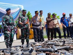 Polresta Bandung Musnahkan 14.999 Botol Miras Hasil Ops Pekat Lodaya 2026