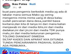 Diminta Aparat Hukum Bertindak, Oknum Aparat Desa Mencederai Hati Dan Profesi Insan Pers Melalui Akun Kabar Takalar di Facebook