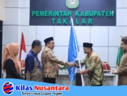 Target Pertahankan Juara Umum, Bupati Takalar Daeng Manye Lepas Kafilah MTQ Tingkat Provinsi ke Maros