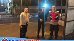 Patroli Polsek Pameungpeuk Sapa Warga dan Sampaikan Pesan Kamtibmas