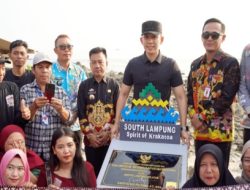 Resmikan Jalan Lubuk Dalam-Way Urang, Bupati Egi Dorong Wisata Kalianda dan Dongkrak Ekonomi Warga