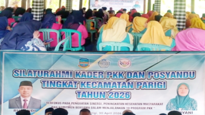 Silaturahmi Kader PKK dan Posyandu Kecamatan Parigi Perkuat Sinergi dan Komitmen Pelayanan Masyarakat di Citumang