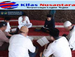 Lapas Pasir Pengaraian Gelar Pengajian Rutin, Warga Binaan Tingkatkan Kemampuan Membaca Al-Qur’an