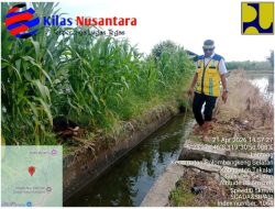 Pengamat Bendung Pamukkulu Poltim Takalar, Jamaluddin Daeng Lallo Turung Langsung Dilapangan Memastikan Pengawalan Percepatan Air Irigasi