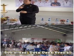 Desa Ciangsana Gelar Sosialisasi Data Desa Presisi Guna Optimalkan Pembangunan dan Pelayanan Publik