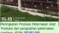Program Ketahanan Pangan Desa Pasir Angin Dipertanyakan, Kandang Sapi Hibah Dana Desa Kosong Melompong