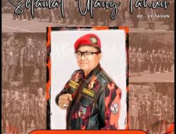 Tetap Sehat dan Panjang Umur,Ariyes Budiman Ketua MPC Pemuda Pancasila Kota Bekasi Rayakan Hut Ke-69