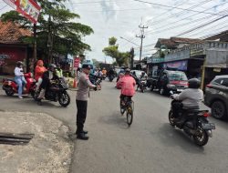Pelayanan Pagi Polsek Cangkuang, Pastikan Arus Lalu Lintas Lancar dan Aman