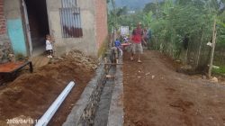 Mencurigakan! Proyek Rabat Beton Drainase Desa Bogor Baru Tembus Rp110 Juta,Diduga Mark-up Jauh Diatas Standar,