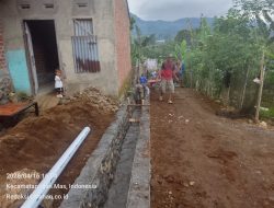 Mencurigakan! Proyek Rabat Beton Drainase Desa Bogor Baru Tembus Rp110 Juta, Diduga Mark-up Jauh Diatas Standar,