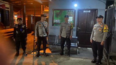 Polsek Pacet Polresta Bandung Intensifkan Patroli KRYD, Antisipasi Kerawanan Malam Hari