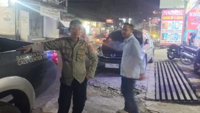 Polsek Baleendah Gelar Blue Light Patrol Saat KRYD Malam Minggu