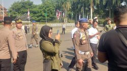 Kapolsek Soreang Pimpin Pengamanan Upacara Peringatan Hari Jadi ke-385 Kabupaten Bandung dan Hari Kartini ke-147 Tahun 2026 Tingkat Kabupaten Bandung