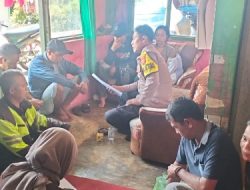 Bhabinkamtibmas Desa Lampegan Laksanakan Problem Solving Kasus KDRT, Situasi Berujung Damai