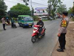 Polsek Rancaekek Intensifkan Gatur Pagi, Wujudkan Kelancaran Arus Lalu Lintas dan Pelayanan Prima