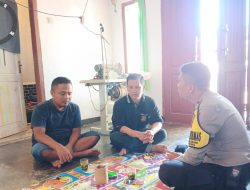 Bhabinkamtibmas Polsek Cikancung Sampaikan Himbauan dan Pesan Kamtibmas Saat Temui Warga