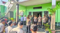 Apel Gabungan Pengamanan PAW Kades Margahayu Selatan, Polsek Margahayu Tunjukkan Kesiapan Maksimal Jaga Kondusifitas