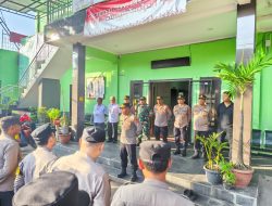 Apel Gabungan Pengamanan PAW Kades Margahayu Selatan, Polsek Margahayu Tunjukkan Kesiapan Maksimal Jaga Kondusifitas